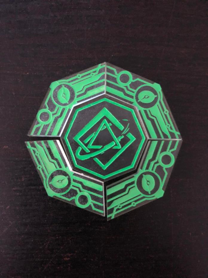 Android Netrunner Shaper Click Tracker Acrylic Tokens Promo