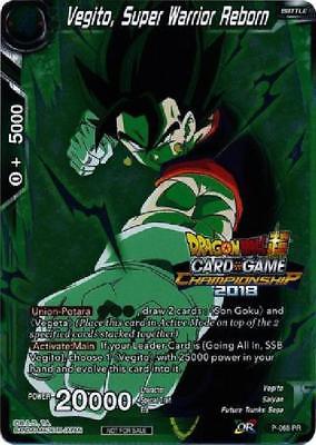 Vegito, Super Warrior Reborn - P-065 - Promo Near Mint Dragonball Super