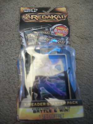 Redakai X-Reader Starter pack X Reader 22 cards 2 packs 1 champ card