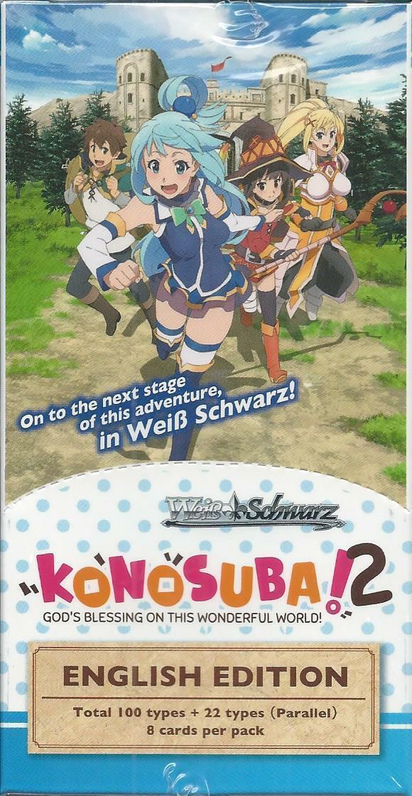 Weiss Schwarz Konosuba 2 Booster Box English Version FACTORY SEALED