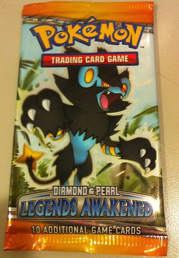 Pokemon Diamond & Pearl DP Legends Awakened Booster Pack Ultra Rare Out Of Print