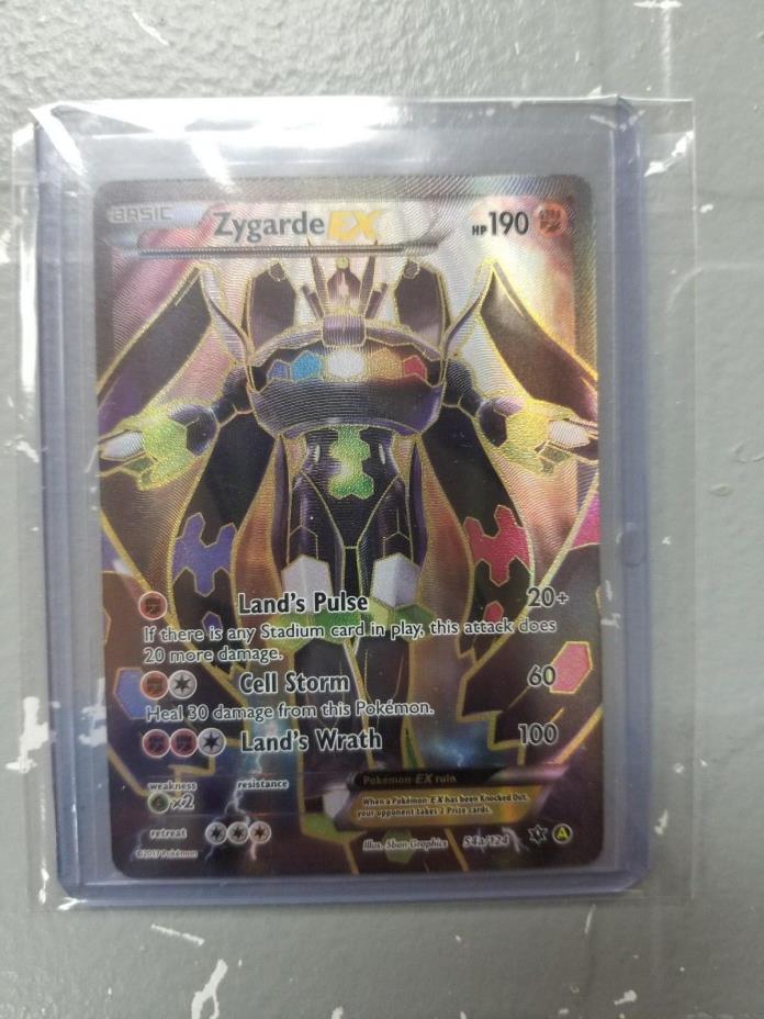 Zygarde EX 54a/124 Fates Collide Alternate Full Art NM