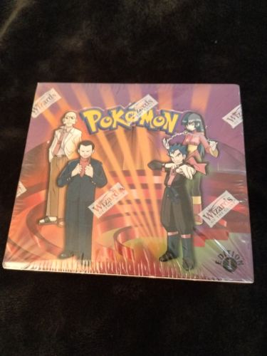 1st Edition Factory Sealed Pokemon Gym Challenge Booster Box!