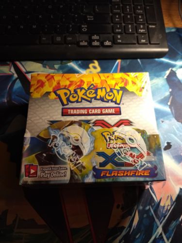 Pokemon xy flashfire booster box sealed