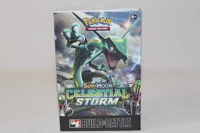 New Pokemon Sun & Moon Celestial Storm Build & Battle Trading Card Game - SEALED