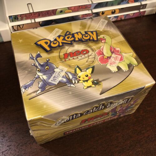 Pokemon Neo Genesis Factory Sealed Booster Box 36 Packs Wizards Of The Coast