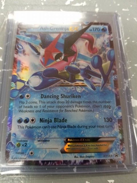Ash-Greninja EX -POKEMON- PROMO XY NM