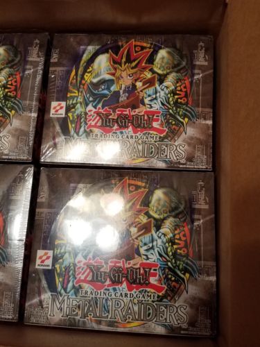 Yugioh Metal Raiders Us Hobby Edition Factory Sealed Booster Box
