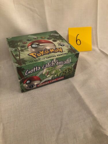 Pokemon Jungle First Edition English Booster Box 36 Packs SEALED! PSA 10 WOTC