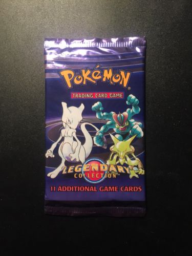 Pokemon Legendary Collection Booster Pack Factory Sealed Unweighted