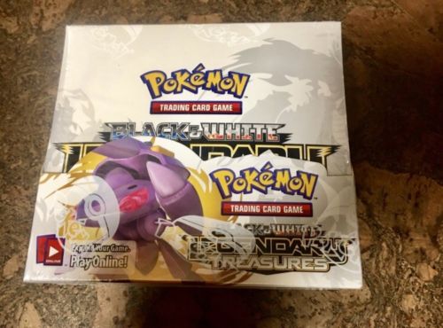 Pokemon Black & White Legendary Treasures Factory Sealed Booster Box
