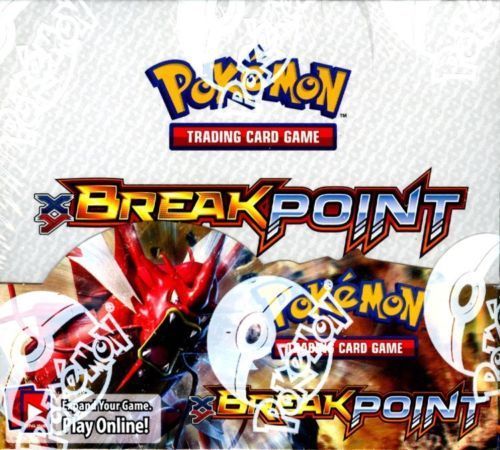 POKEMON XY BREAKPOINT BOOSTER 6 BOX. Sealed case of 6 booster boxes.