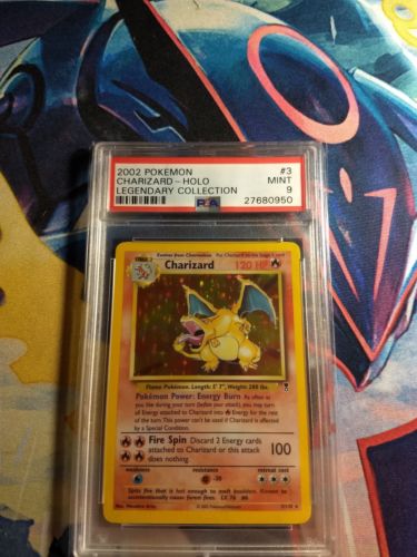 Pokemon Legendary Collection CHARIZARD PSA 9 HOLO