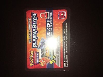 Pokemon Online TCG: Black & White Plasma Blast Online Code