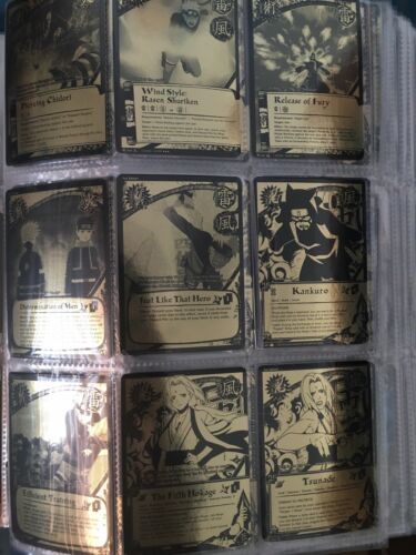 5 Naruto Cards (Collection) Rare Foil Common