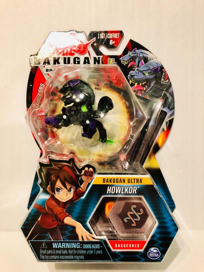 2018 Bakugan - Battle Planet - Darkus HOWLKOR - Bakugan Ultra - NEW