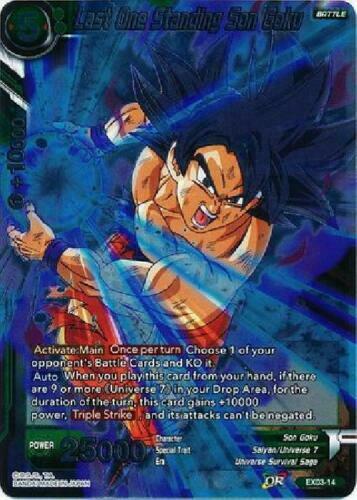 Last One Standing Son Goku - EX03-14 - Foil Expansion Rare