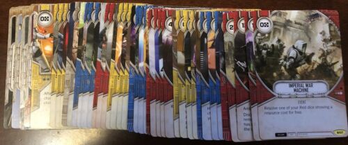 Star Wars Destiny Spirit of Rebellion - Complete Uncommon Set - 43 Cards