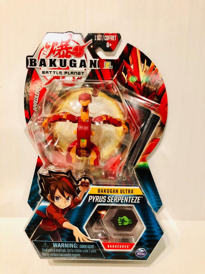 2018 Bakugan - Battle Planet - Pyrus SERPENTEZE - Bakugan Ultra - NEW