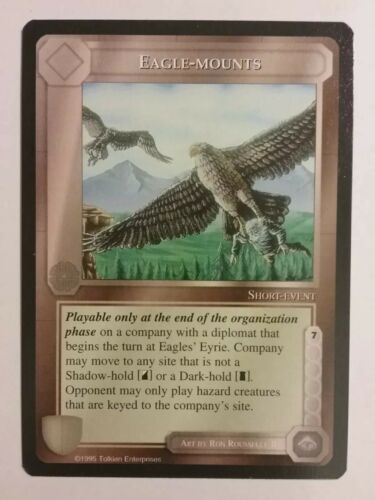 MIDDLE-EARTH CCG MECCG EAGLE-MOUNTS THE WIZARDS LIMITED TWL METW RARE LOTR CARD