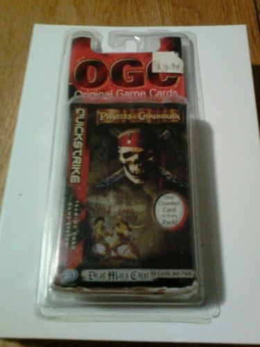 Disney's Pirates of the Caribbean Trading Card game pack OGC Quickstrike NEW