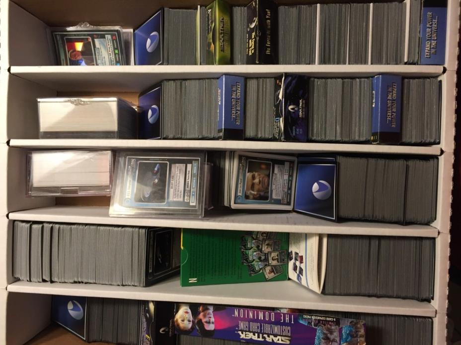 Star Trek CCG Decipher collection - 5000+ cards