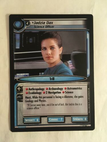 Star Trek CCG 2E Jadzia Dax 1R266 Rare Card