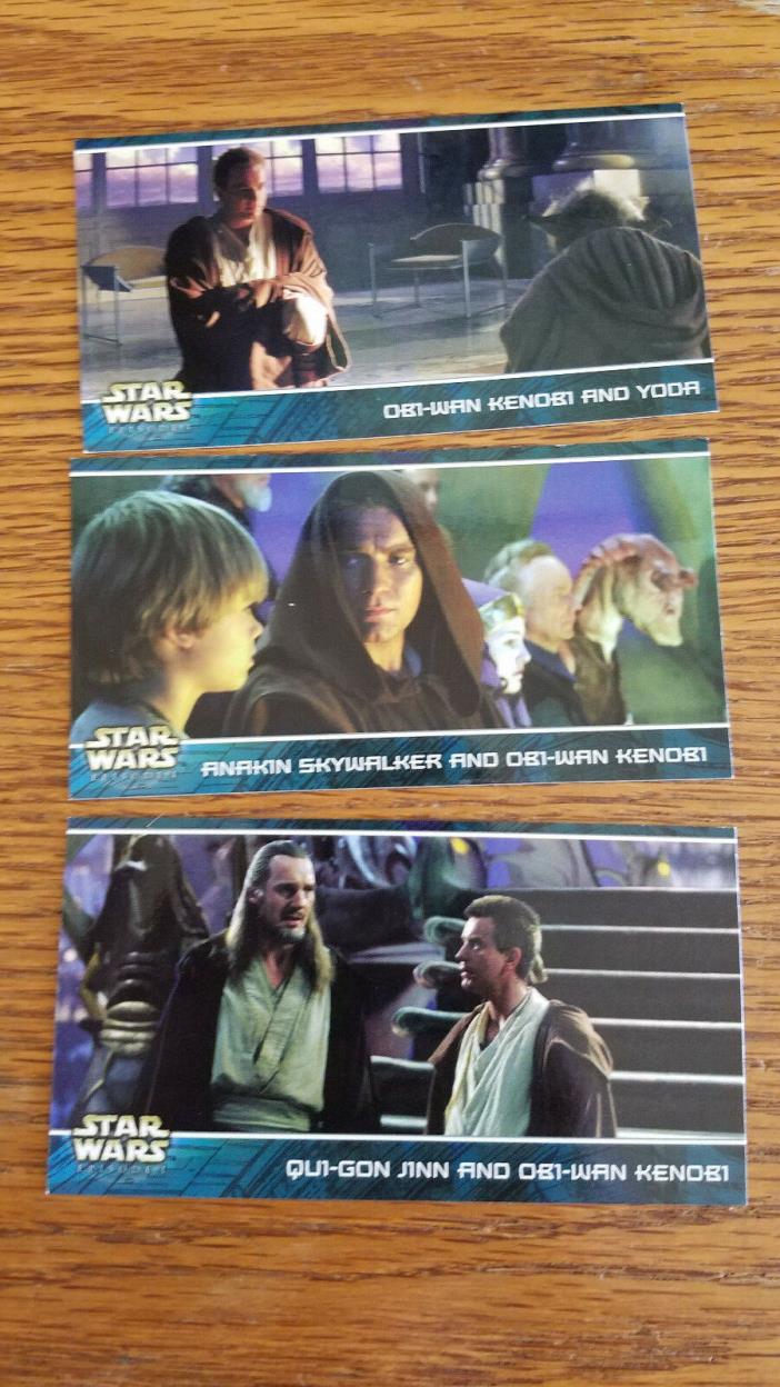 Star Wars Episode I Hallmark Trivia Trading Cards Topps 1999 Widevision