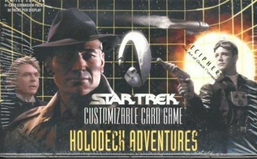 STAR TREK CCG : HOLODECK ADVENTURES BOOSTER BOX SEALED