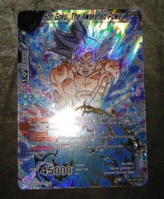 Son Goku, the Awakened Power - Secret Rare - NM
