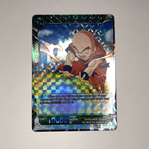 Double Impact Krillin - TB2-041 Holo Foil Card Dragon Ball Super CCG Mint