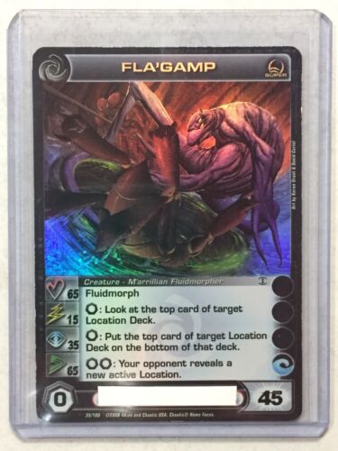 Chaotic Fla’Gamp Super Rare Card Unused Code Max Speed