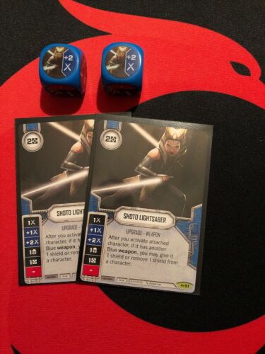 Star Wars Destiny - x2 Shoto Lightsaber - Empire at War EaW #51