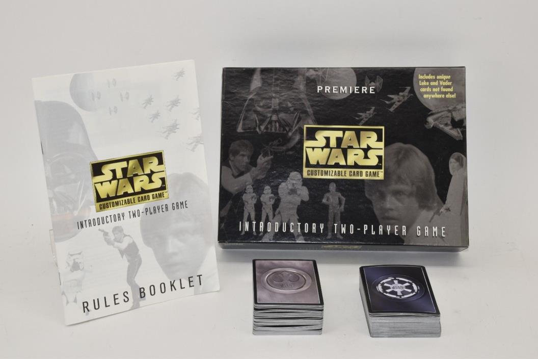 Star Wars Customizable Card Game - Introductory 2-Player Set - Complete Extras