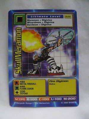 Bandai Digimon Digital Monsters Taco Bell SKULLMERAMON TB-07 - Great Condition