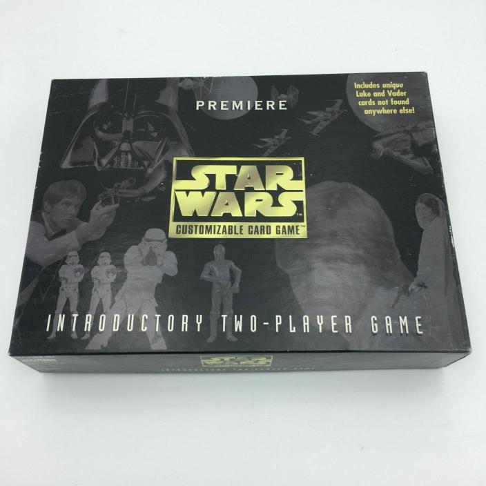 Star Wars Premiere Customizable 2-Player Card Game - Cerified Used Game Complete