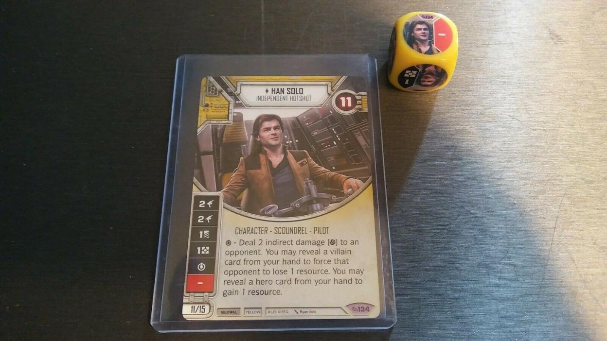 Star Wars Destiny: *HAN SOLO, INDEPENDENT HOTSHOT* - Across the Galaxy #134