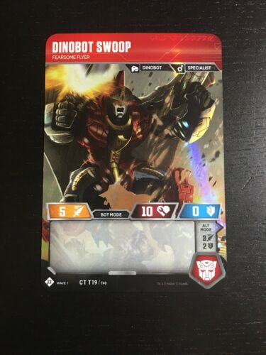 WotC Transformers TCG ** 1x Dinobot Swoop // Fearsome Flyer ** NM-Mint