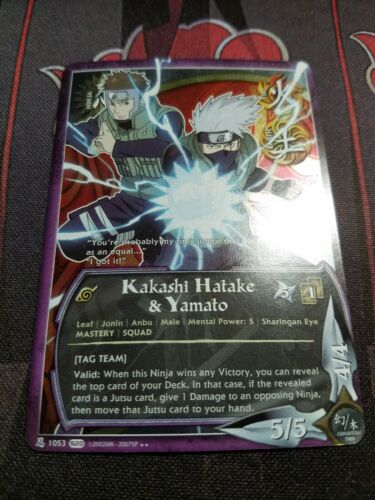 Naruto Card - Kakashi Hatake [Tag Team] Foil Rare S20 1053