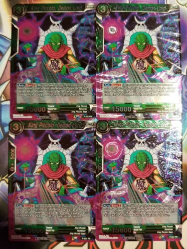 King Piccolo, Demon Lord FOIL P- 051 PR Dragon Ball Super PLAYSET