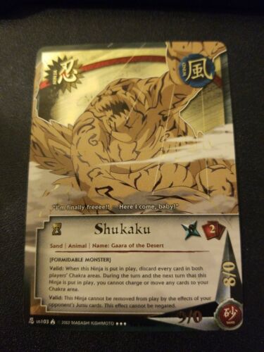 Naruto Cards TCG CCG Shukaku us103 SUPER RARE COMBINED SHIPPING