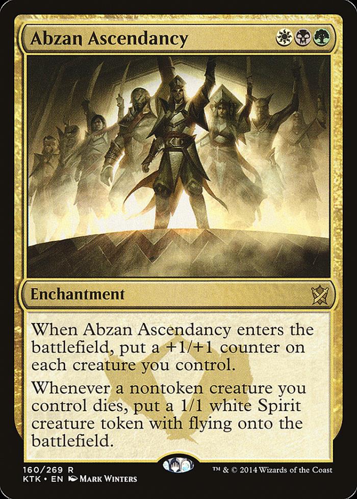 Abzan Ascendancy x4 Khans of Tarkir SP Condition Magic the Gathering MTG