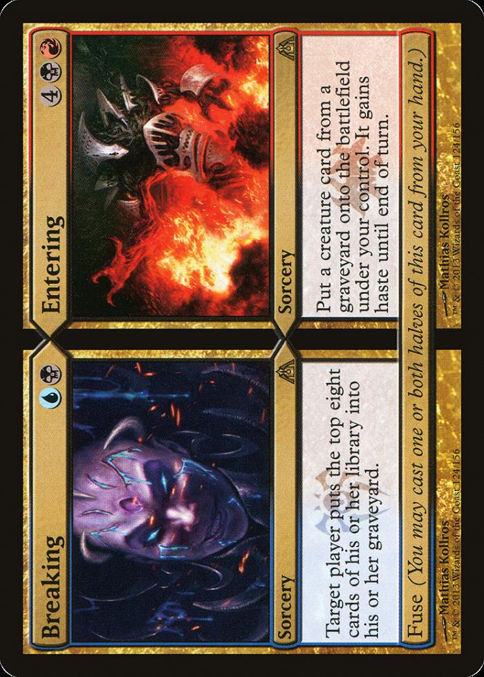 Breaking // Entering x4 Dragon's Maze SP Condition Magic the Gathering MTG