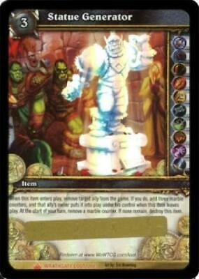 Statue Generator - Loot Card - Unscratched WoW NM Wrathgate