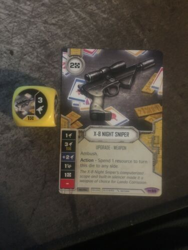 Star Wars Destiny - X-8 Night Sniper - Empire at War 55