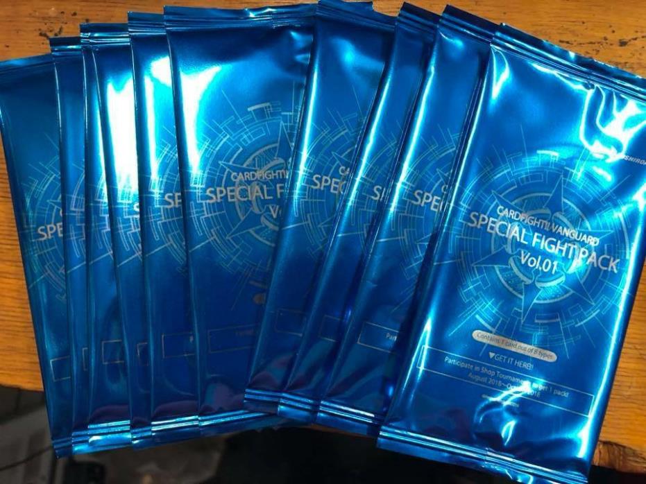 Cardfight Vanguard - 10 PACKS - Special Fight Pack Vol 1 ENGLISH