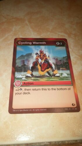 BAKUGAN Battle Brawlers Planet CYCLING WARMTH ENG 85 CO BB