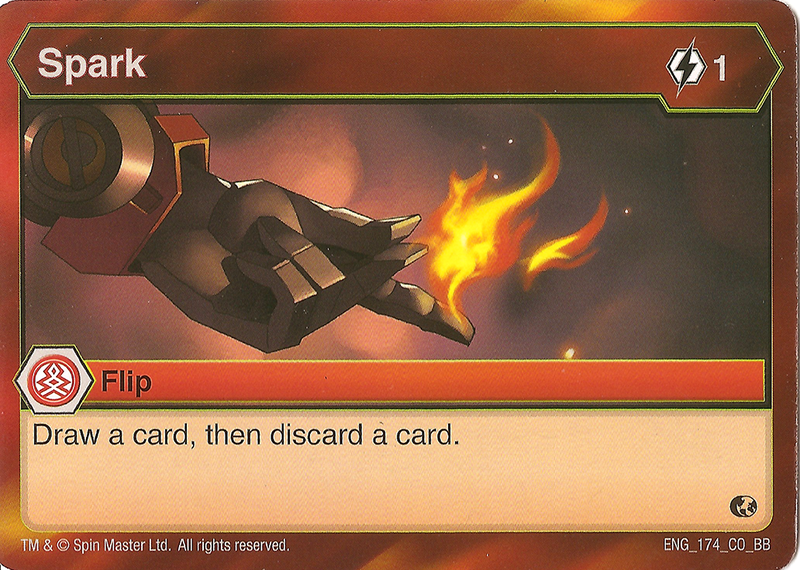 BAKUGAN Battle Brawlers Planet SPARK ENG 174 CO BB