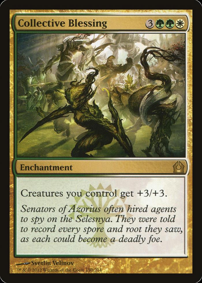 Collective Blessing x4 Return to Ravnica SP Condition Magic the Gathering MTG