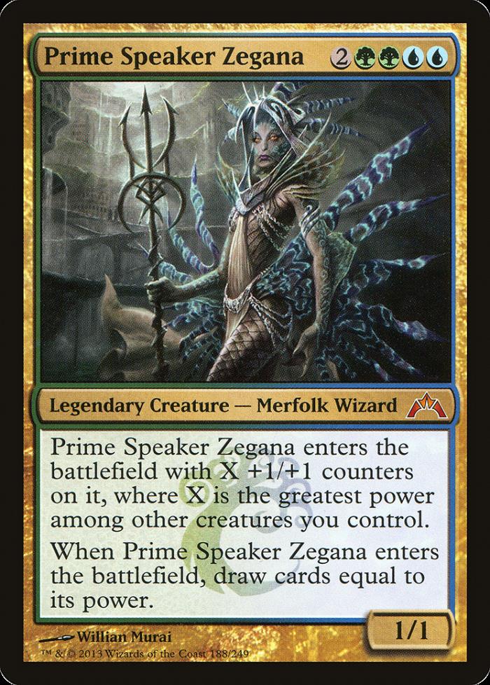 Prime Speaker Zegana x1 Gatecrash SP Condition Magic the Gathering MTG